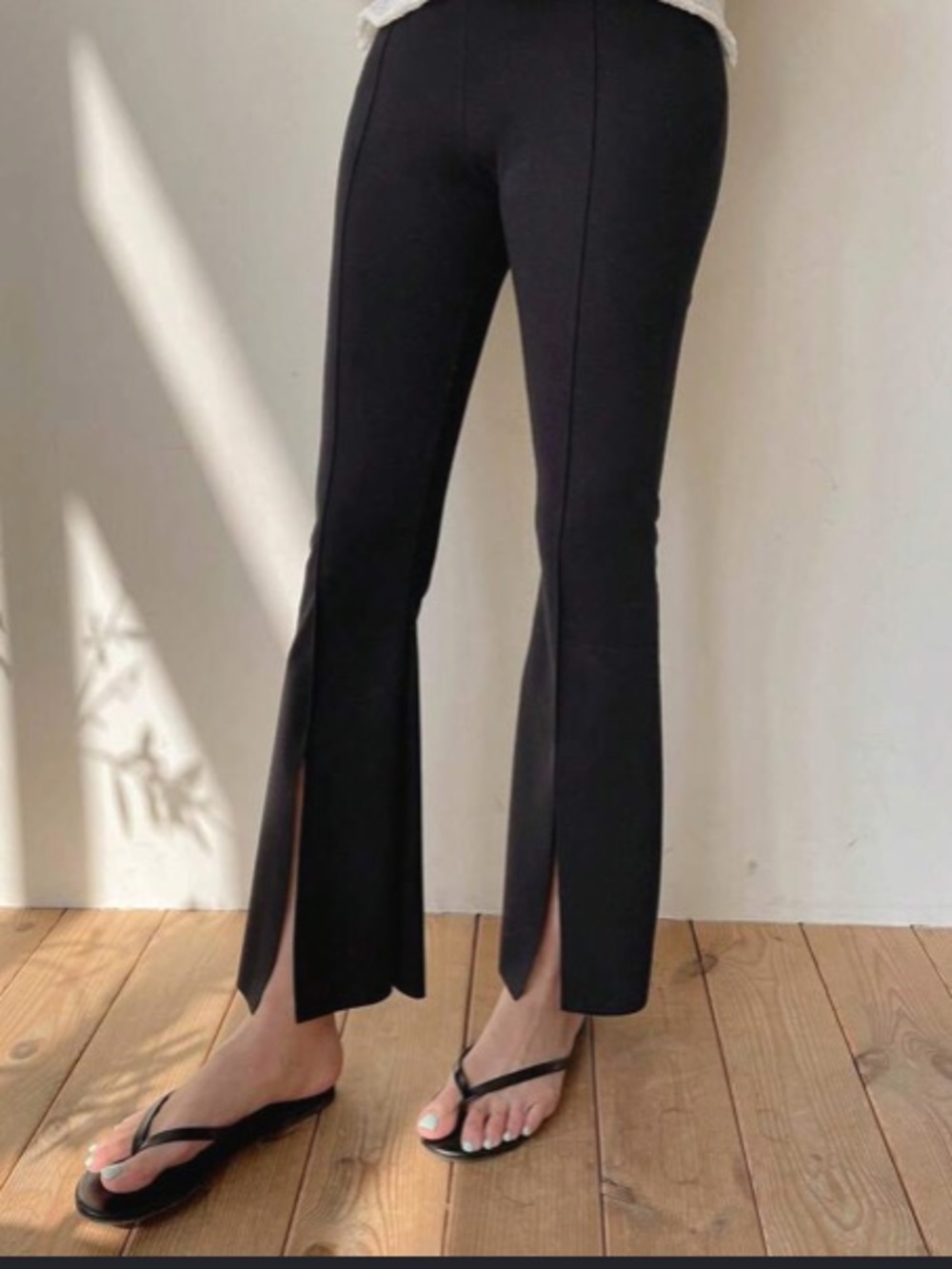 Sonoma Black Flared Pants L